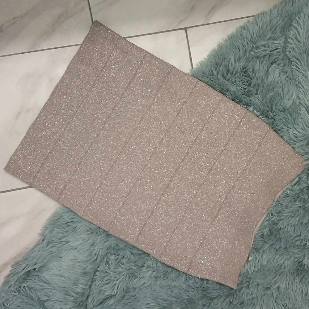 BCBG sparkley bandage skirt